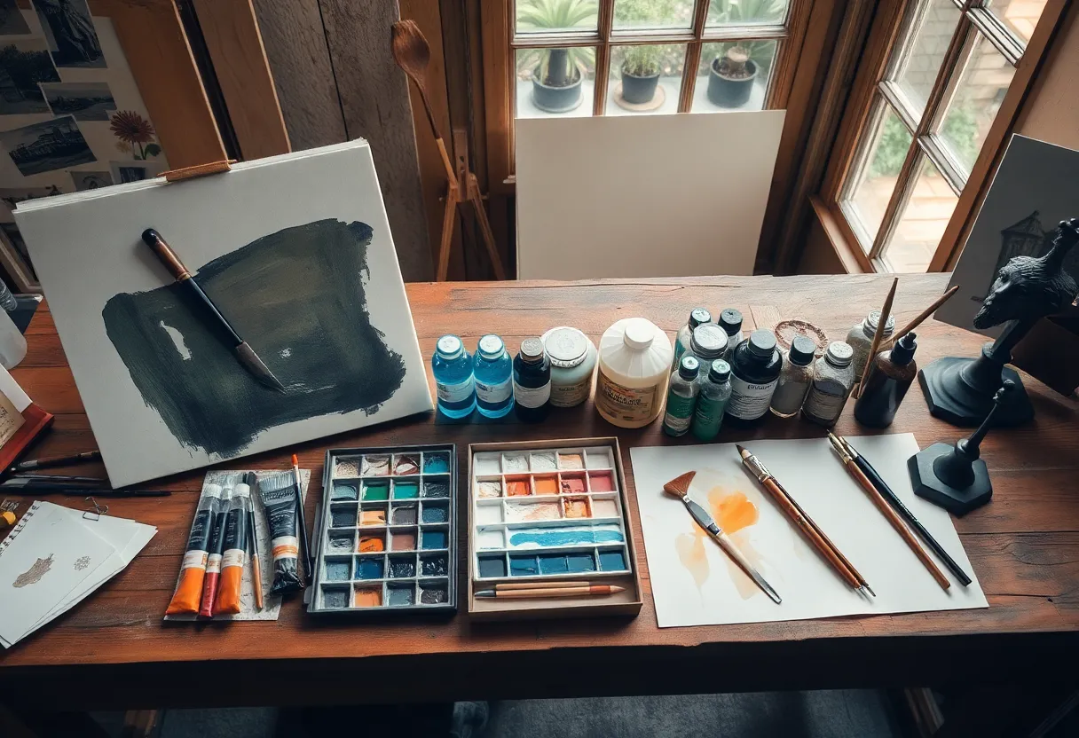 Top Art Mediums Explained: Oil, Acrylic, Watercolor, and More